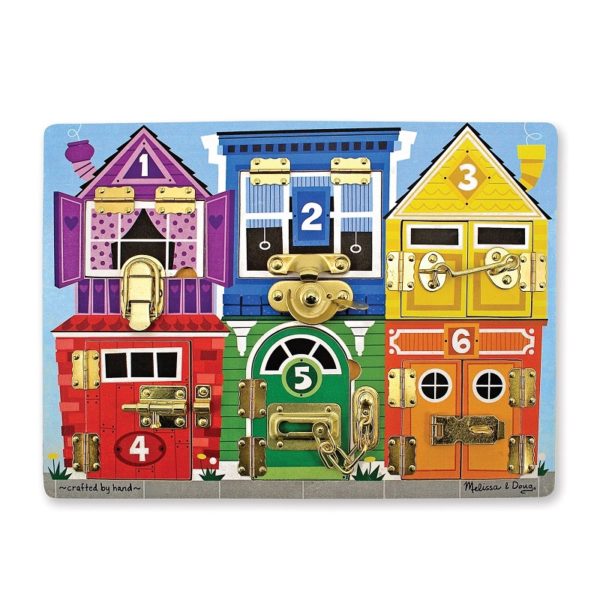 Дървена дъска с ключалки Melissa & Doug 13785 1