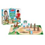 Детски комплект за дресиране на коне Тренирай и скочи Melissa & Doug 40708 (1)