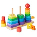 Дървена игра за нанизване Геометрични фигури Melissa & Doug 10567 (1)