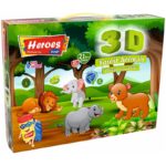 Комплект моделин за моделиране на Горски животни PLAY DOUGH ERN 571 (1)