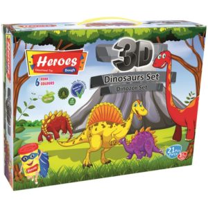 Комплект моделин за моделиране на Динозаври PLAY DOUGH ERN 568 (1)