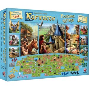 Каркасон с всички разширения - семейна бордова игра с карти