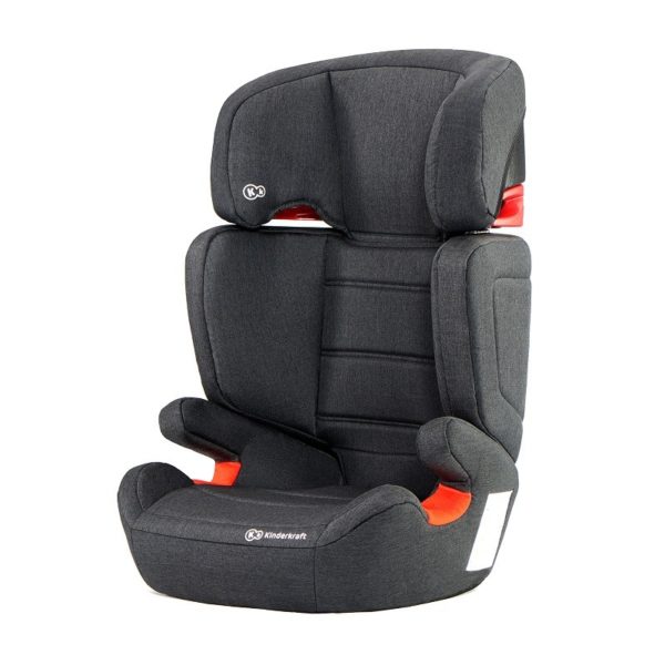 Столче за кола в черен цвят KinderKraft Junior IsoFIX