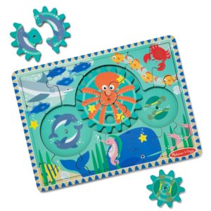 Дървен детски пъзел Морско дъно Melissa & Doug